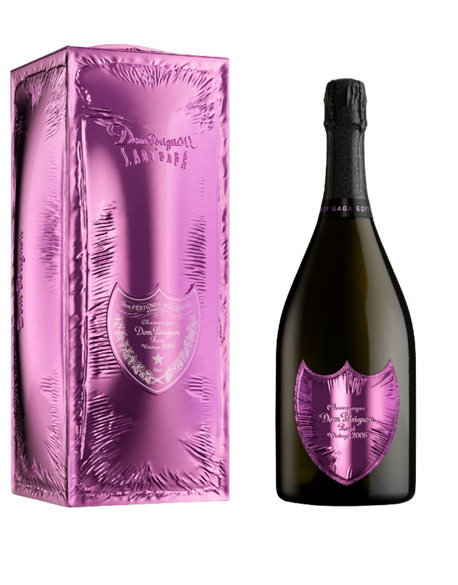 Dom Perignon 2008 Lady Gaga Brut Rose Champagne